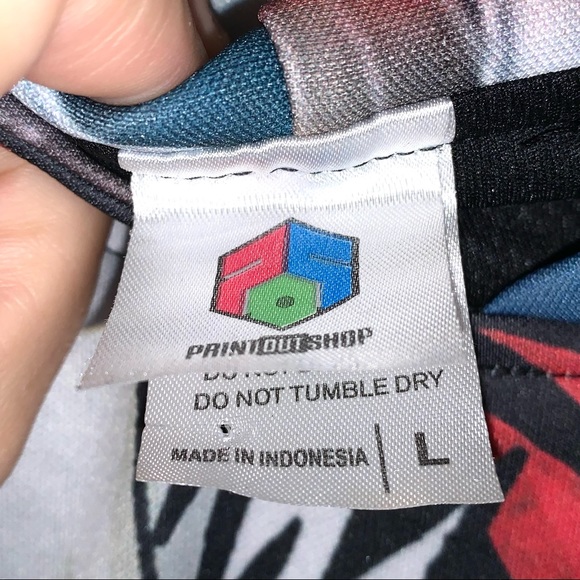 Nightmare Before Christmas All Over Print Hoodie L - Picture 2 of 4